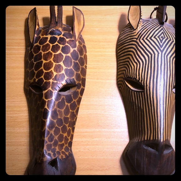 Animal masks home decoration